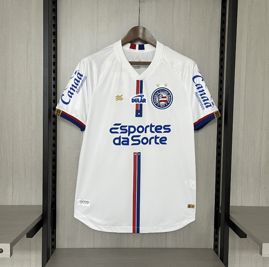 Camisa Bahia 24/25 Casa (Com todos patrocinadores)