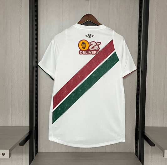 Camisa Fluminense 24/25 II Branco Umbro (Com todos patrocinadores)