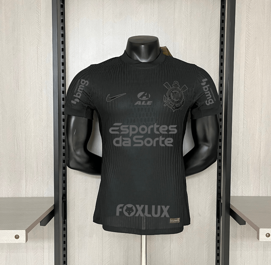 Camisa Nike Corinthians Fora 24/25 Modelo Jogador (Com todos patrocinadores)