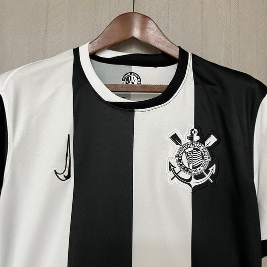 Camisa Nike Corinthians III 24/25 - Preta e Branca