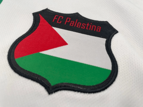 Camisa Palestina 2023/24 (Club Desportivo Palestino) - Torcedor Masculina - Branca