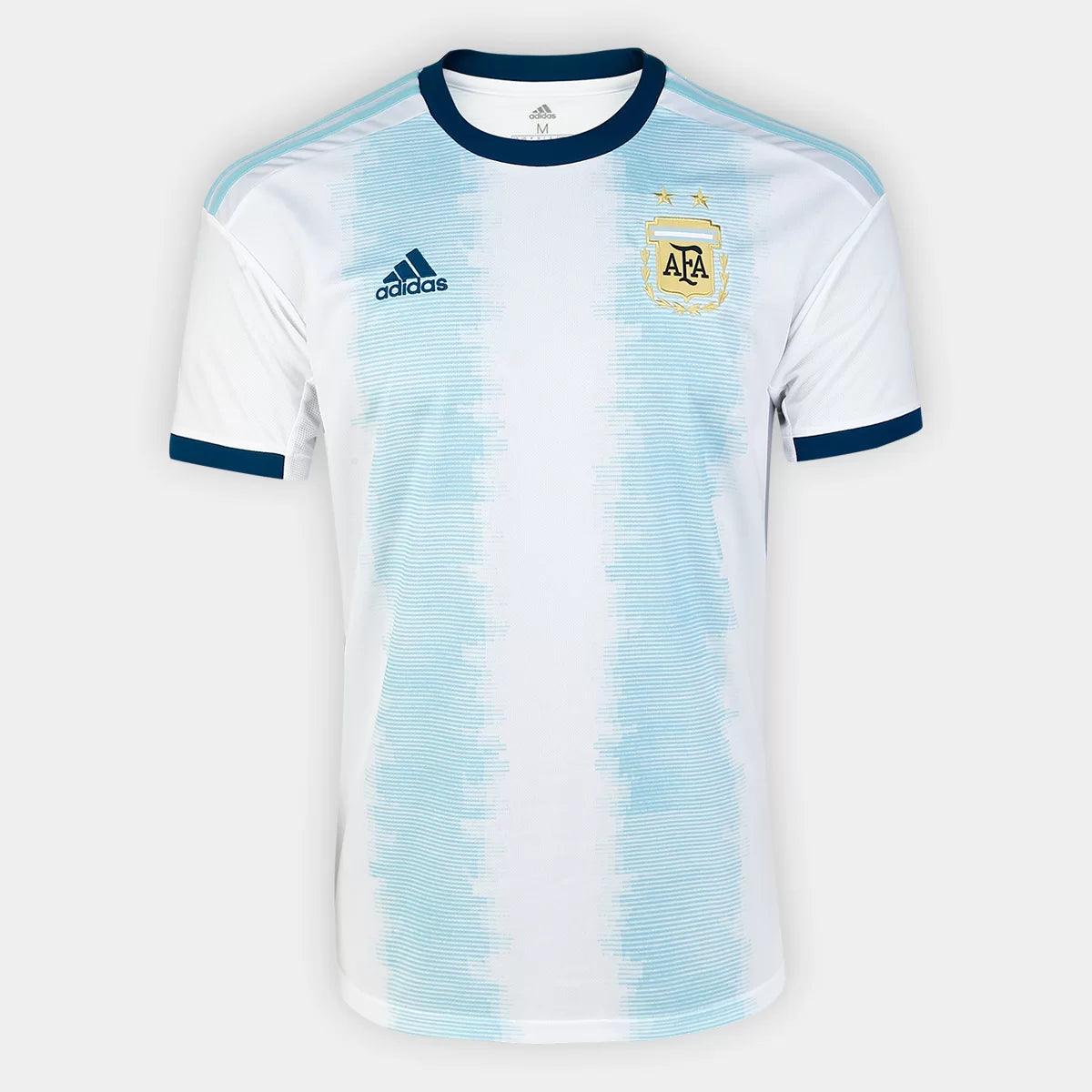 Camisa Seleção Argentina 19/20 Adidas - Azul e Branca