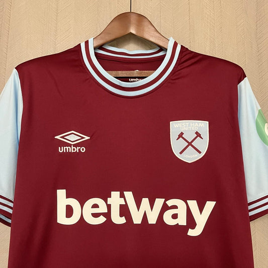 Camisa West Ham Home 24/25