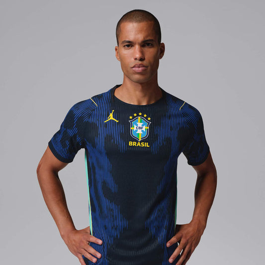 [PRONTA ENTREGA] Camisa Brasil 2026 Masculina Azul e Preta - Jogador