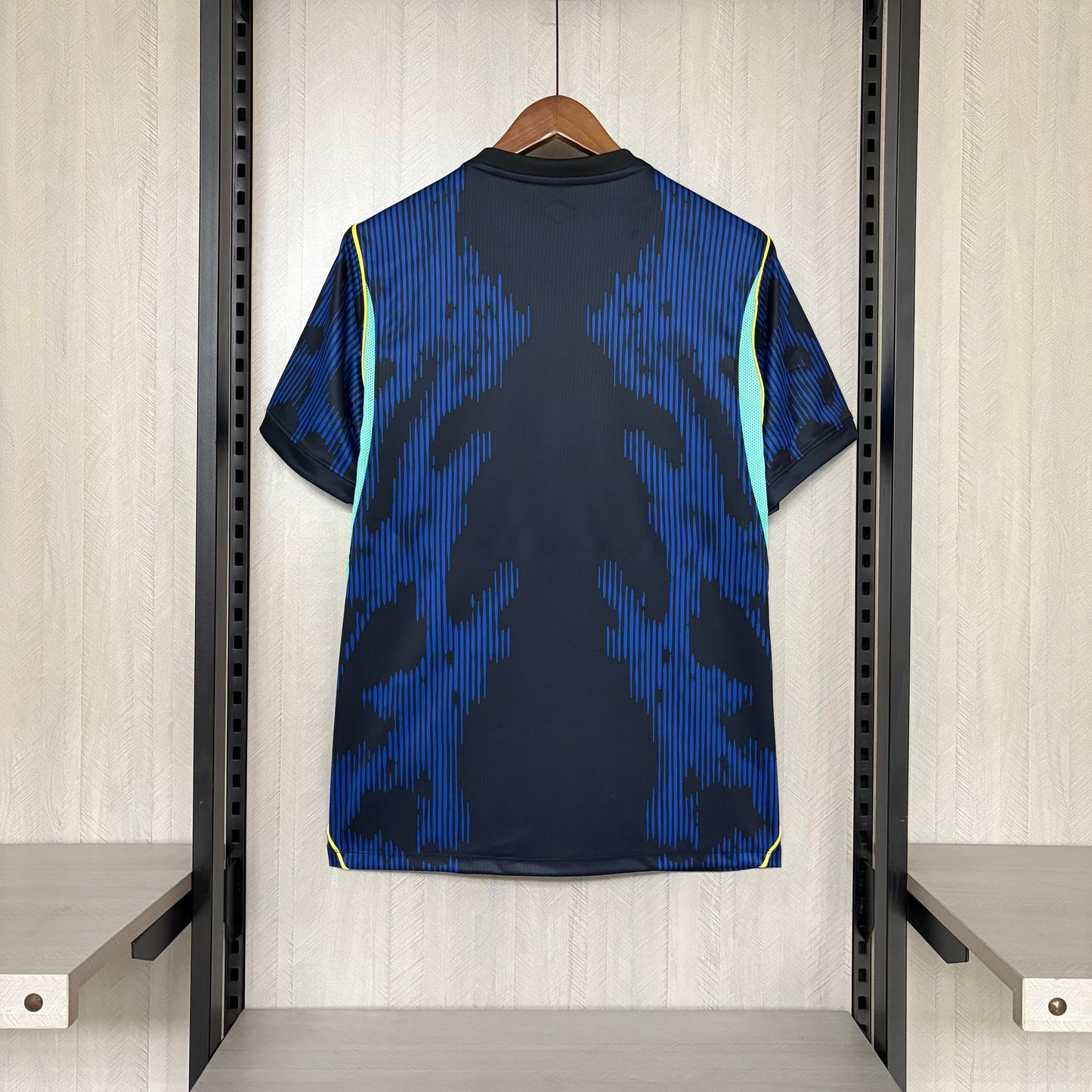 [PRONTA ENTREGA] Camisa Brasil Away 2026 Azul e Preta - Torcedor