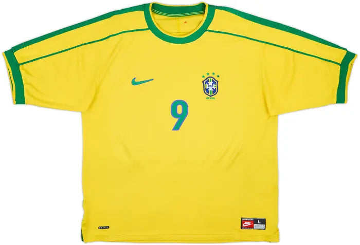 [PRONTA ENTREGA] Camisa Retrõ Brasil Ronaldo Fenõmeno 1998