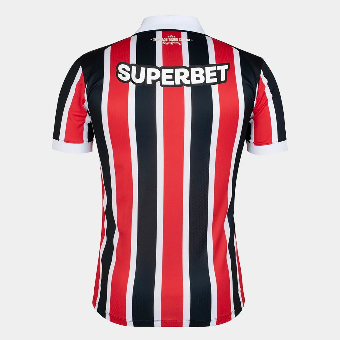Camisa São Paulo II 2026/27 Jogador New Balance Masculina - Vermelho+Branco