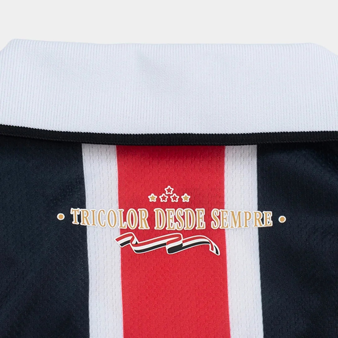 Camisa São Paulo II 2026/27 Jogador New Balance Masculina - Vermelho+Branco
