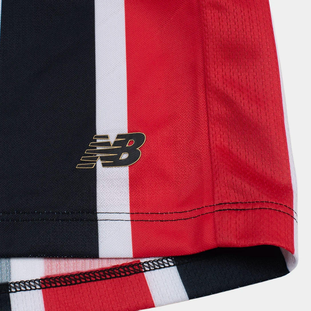 Camisa São Paulo II 2026/27 Jogador New Balance Masculina - Vermelho+Branco