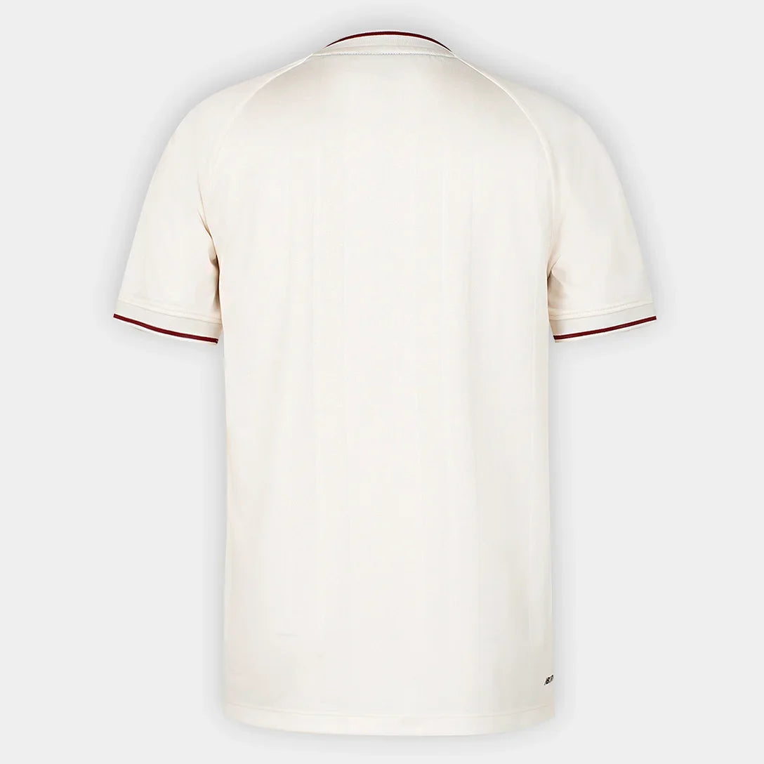Camisa São Paulo Comemorativa 2026/27 Torcedor New Balance - Off White+Vinho