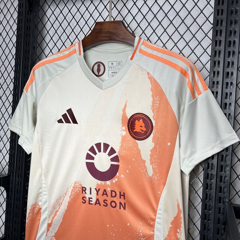 Camisa da Roma Away 24/25 Branca