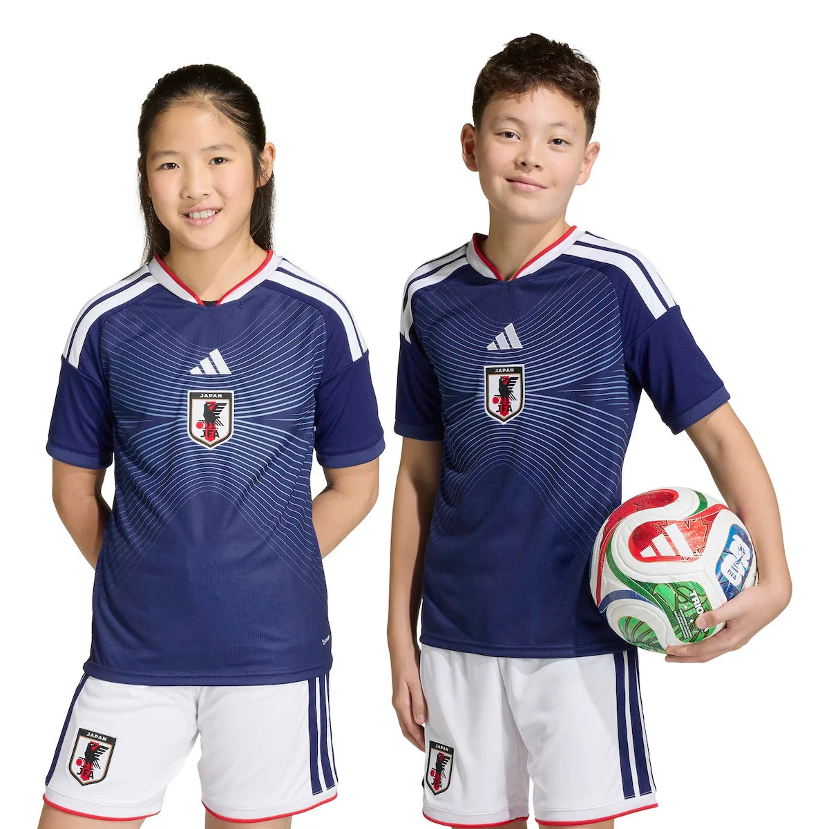Camisa Seleção do Japão I 25/26 Torcedor adidas Infantil