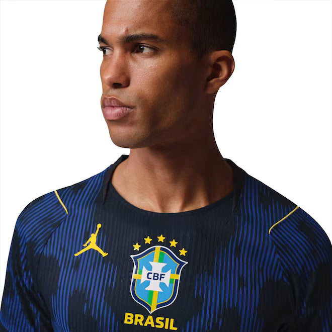 [PRONTA ENTREGA] Camisa Brasil 2026 Masculina Azul e Preta - Jogador