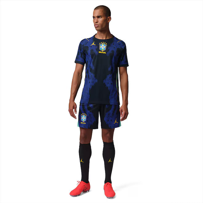 [PRONTA ENTREGA] Camisa Brasil 2026 Masculina Azul e Preta - Jogador