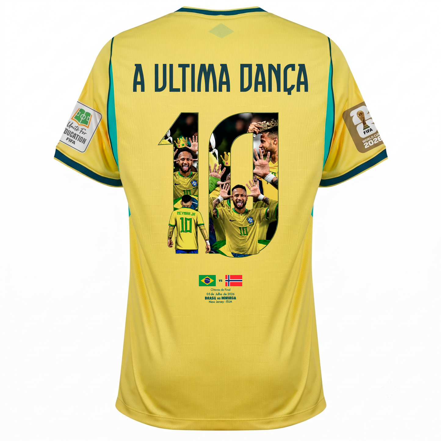Camisa Seleção Brasileira 2026/27 Neymar #10 A ultima dança