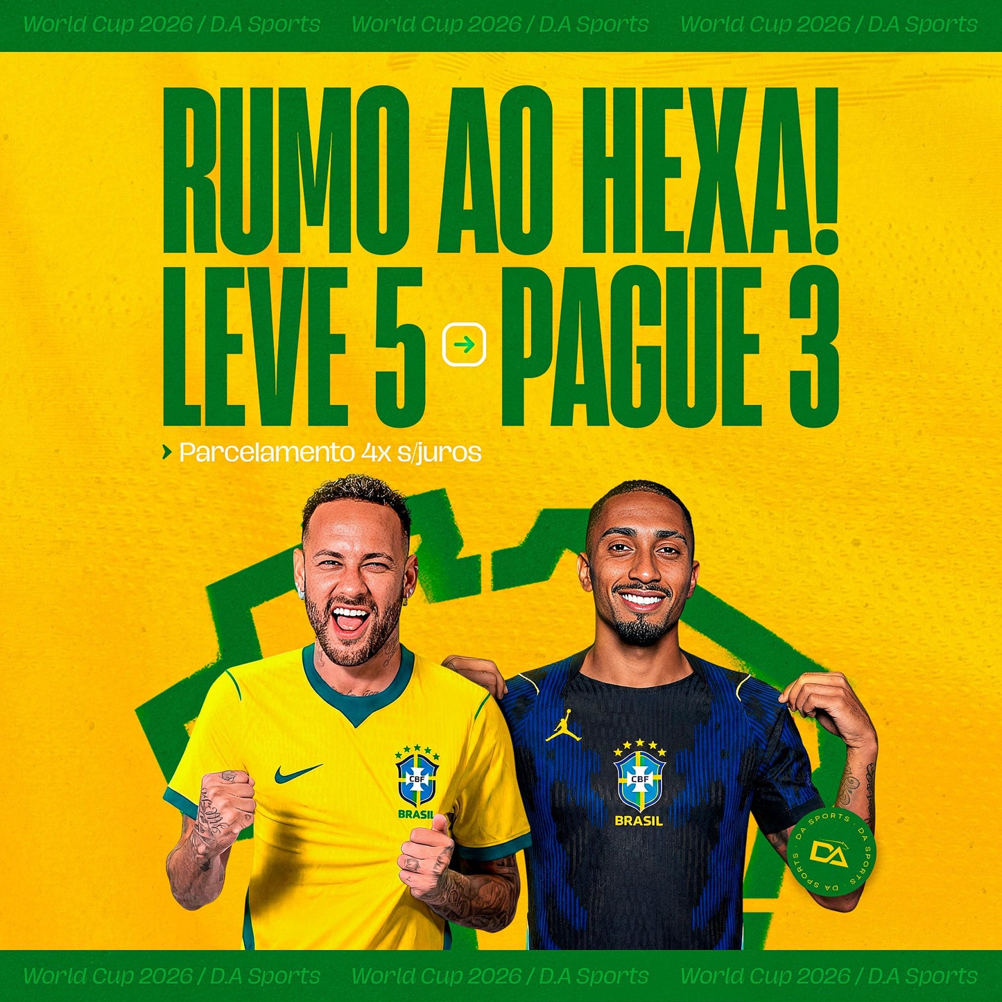 Camisa Seleção Brasileira Jogador  2026/27 II