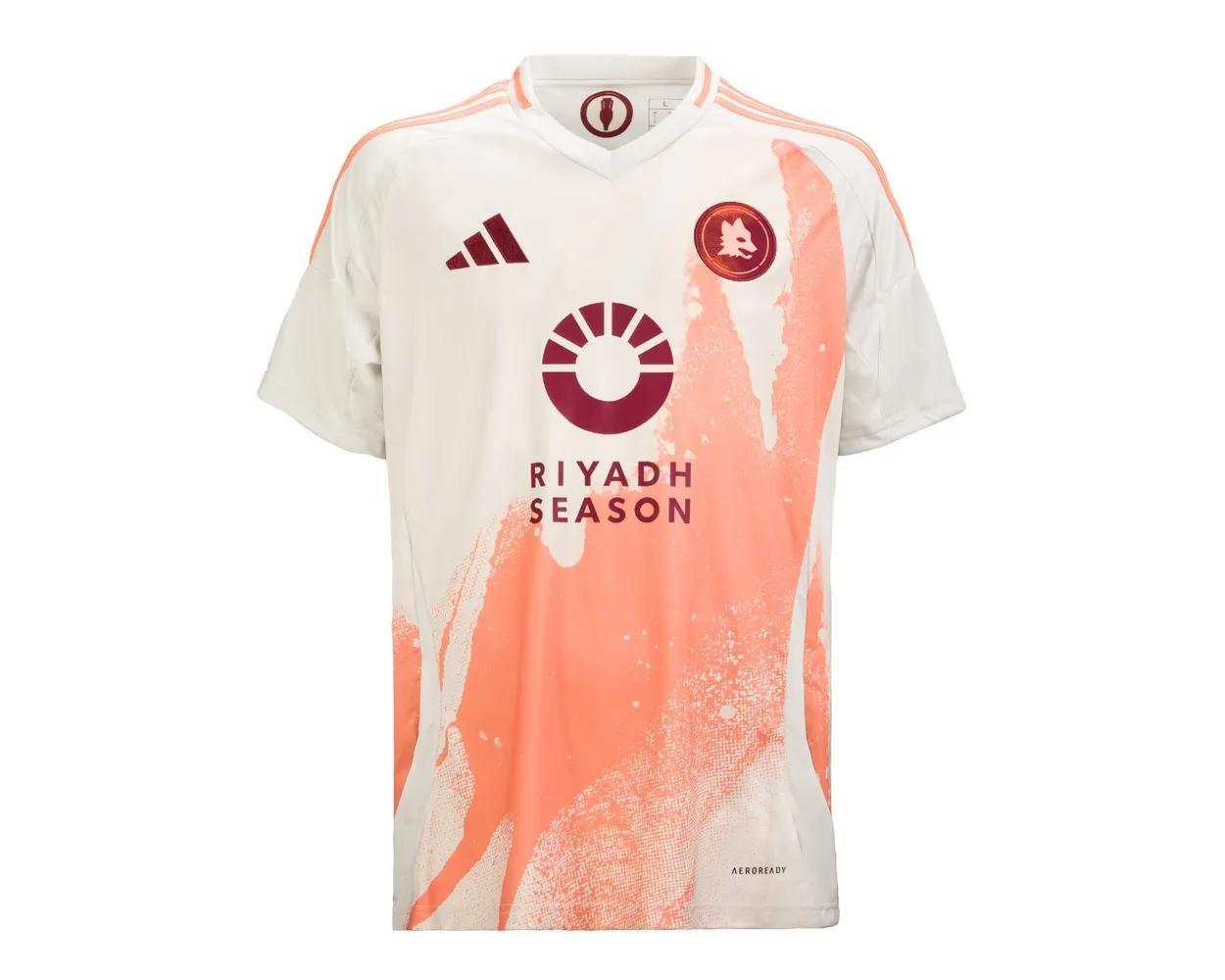 Camisa da Roma Away 24/25 Branca