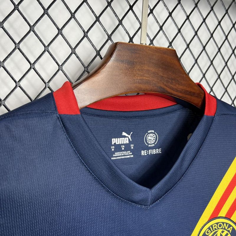 Camisa Girona II 24/25 - Masculino Torcedor - Azul