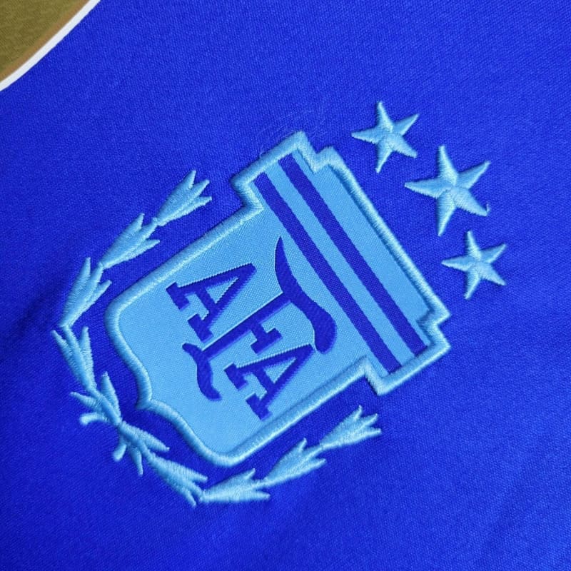 Camisa Argentina Away 24/25 Patch de Campeão