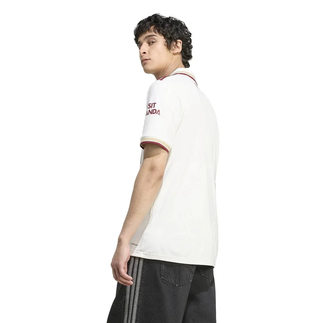 Camisa Arsenal Third 2025/26 Torcedor Adidas Masculino - Branco