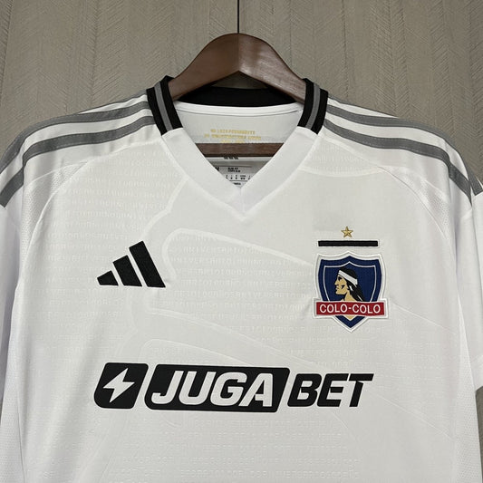 Camisa Colo-Colo Home 25/26  Adidas - Branca