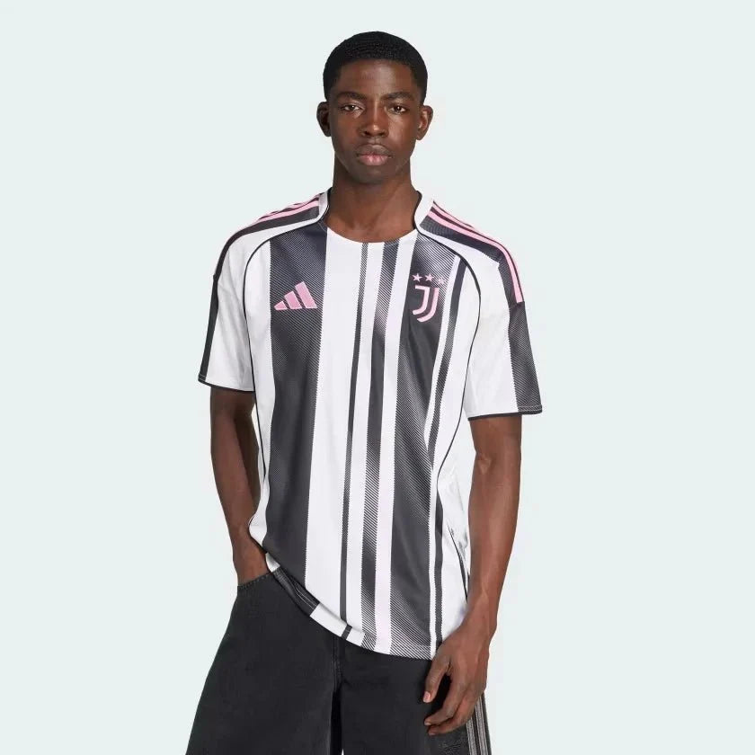 Camisa da Juventus Home 2025 - Preta e Branca