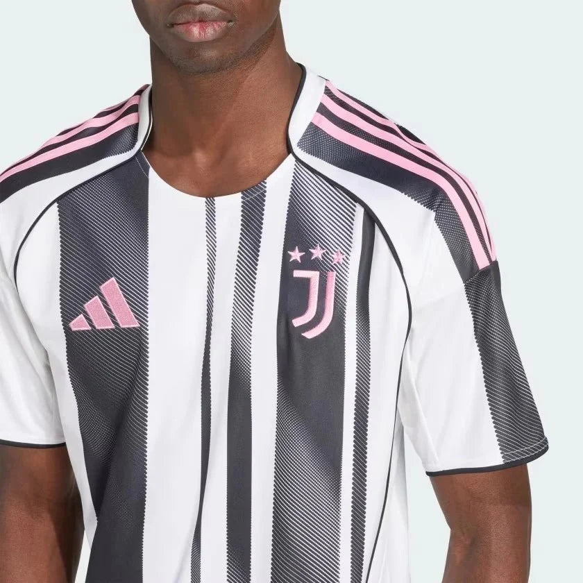 Camisa da Juventus Home 2025 - Preta e Branca
