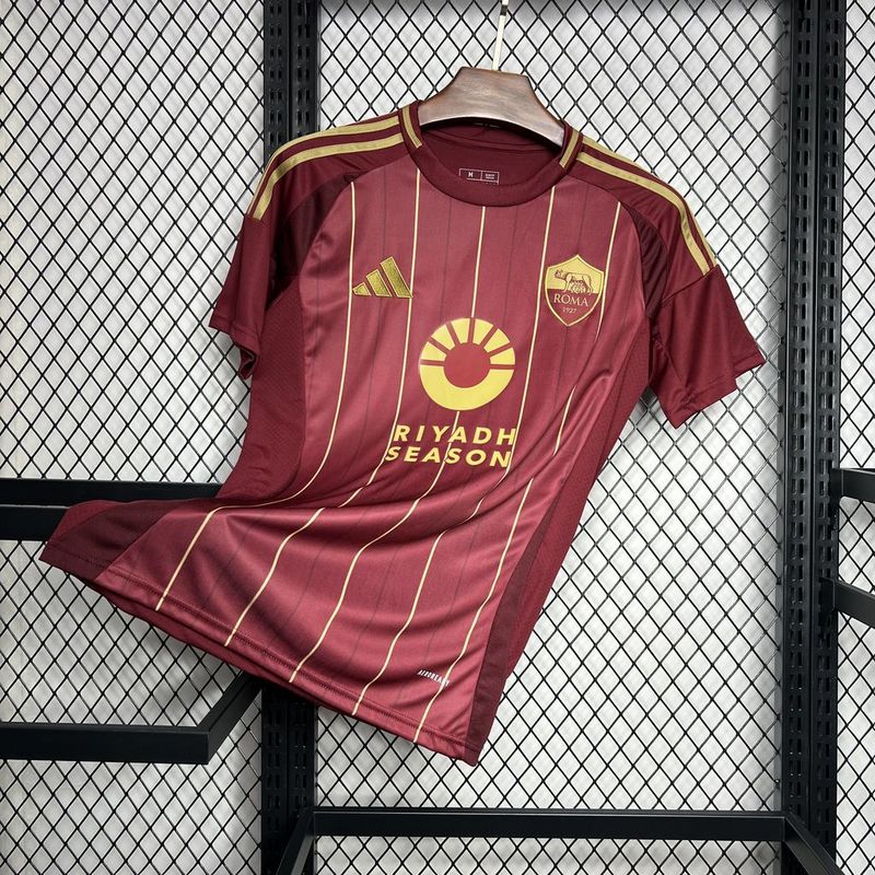 Camisa da Roma Home 24/25 Vermelha