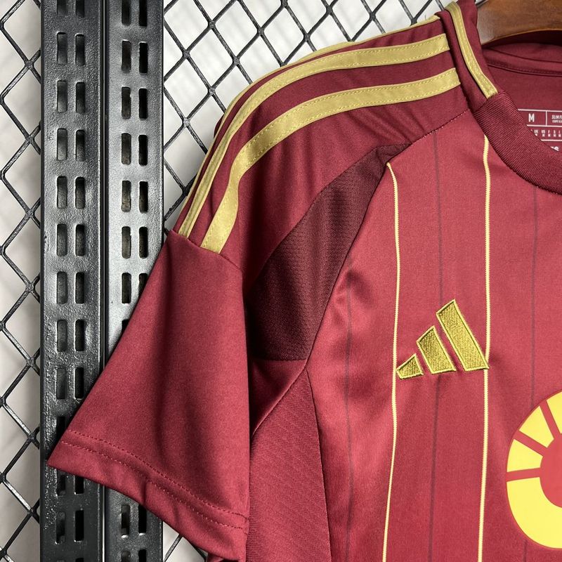 Camisa da Roma Home 24/25 Vermelha
