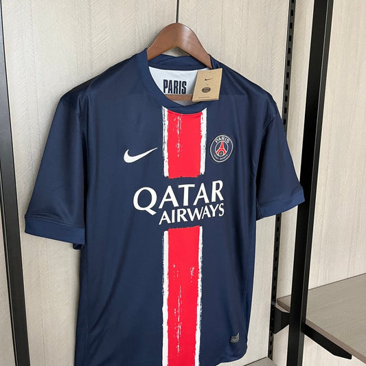 Camisa do  PSG l  24/25 Azul e Vermelha