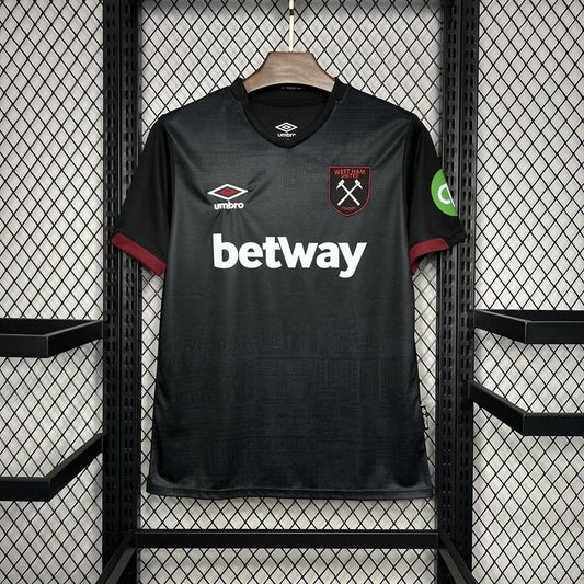 Camisa do  West Ham Third 24/25  - Preta