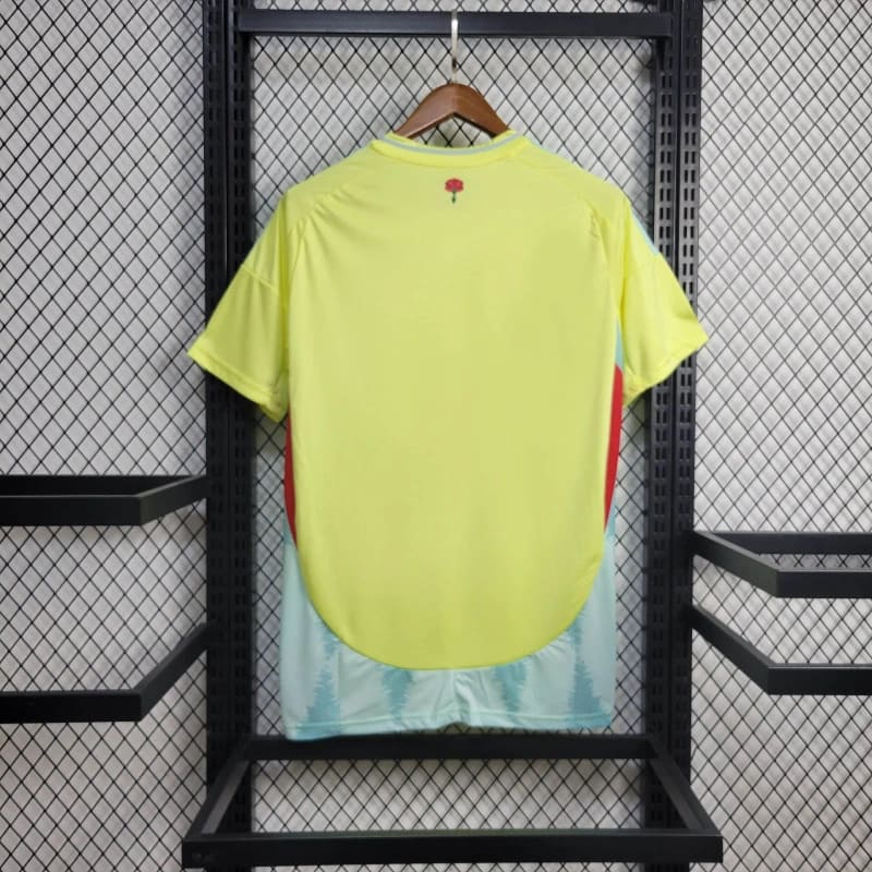 Camisa Espanha Away 24/25 s/n° Torcedor Adidas Masculino - Amarelo