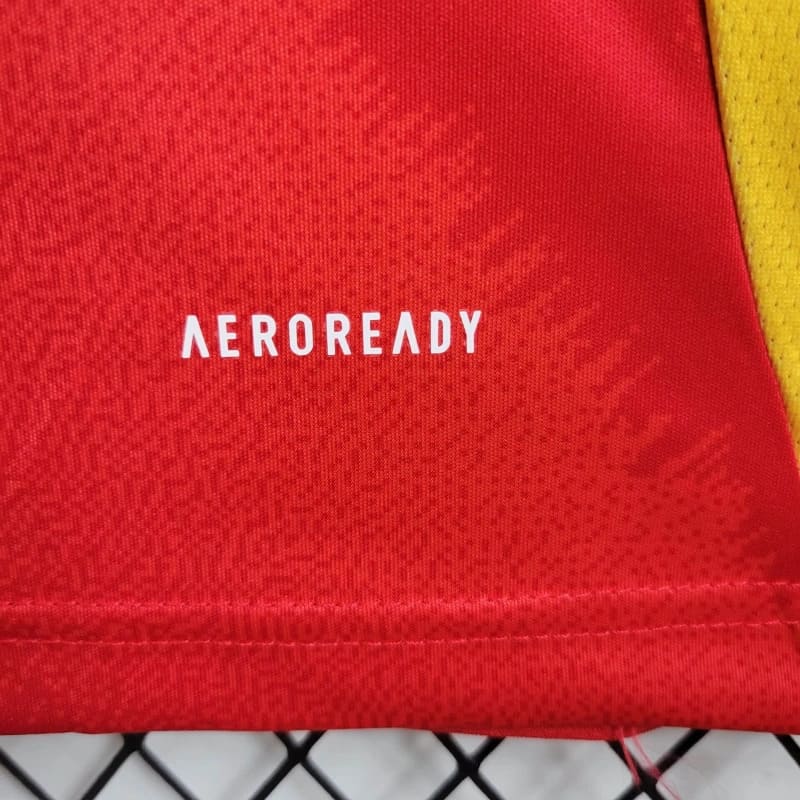 Camisa Espanha Home 24/25 s/n° Torcedor Adidas Masculino - Vermelho