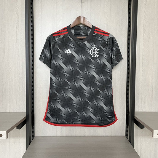 Camisa Flamengo III 24 Adidas - Cinza - (Feminina)