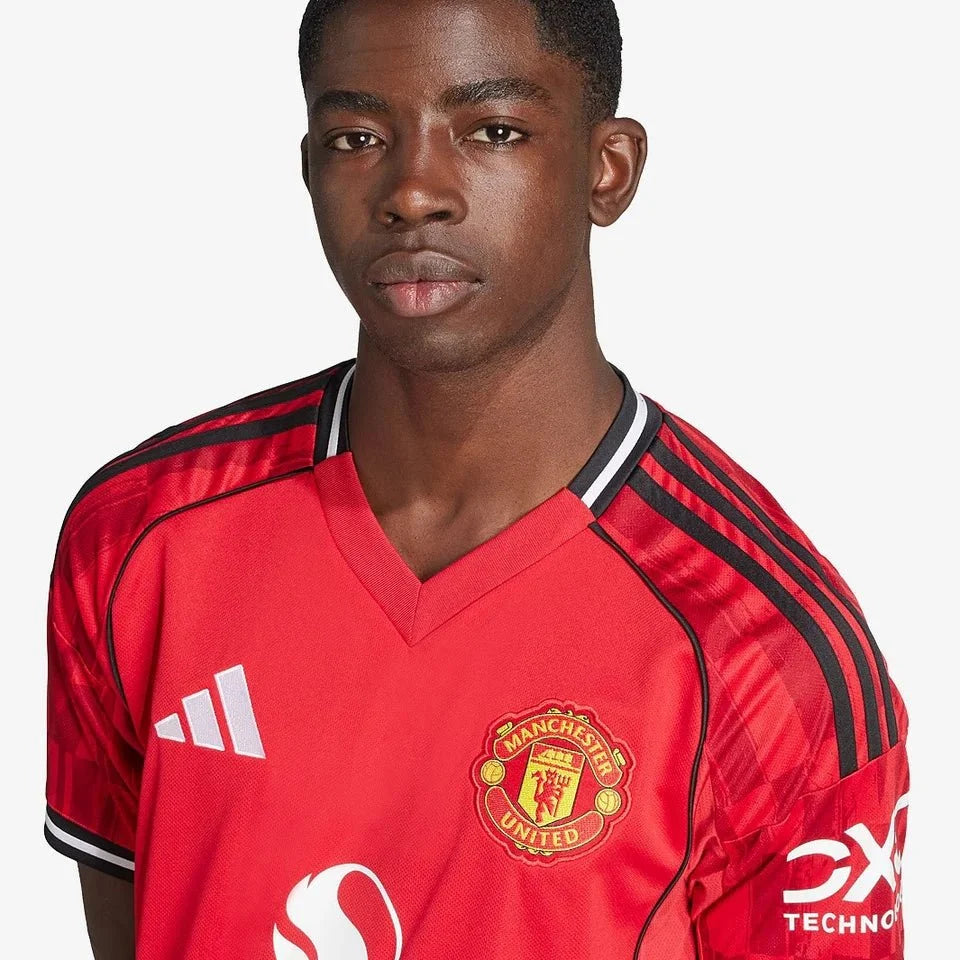 Camisa Manchester United I 2025/26 Adidas Torcedor