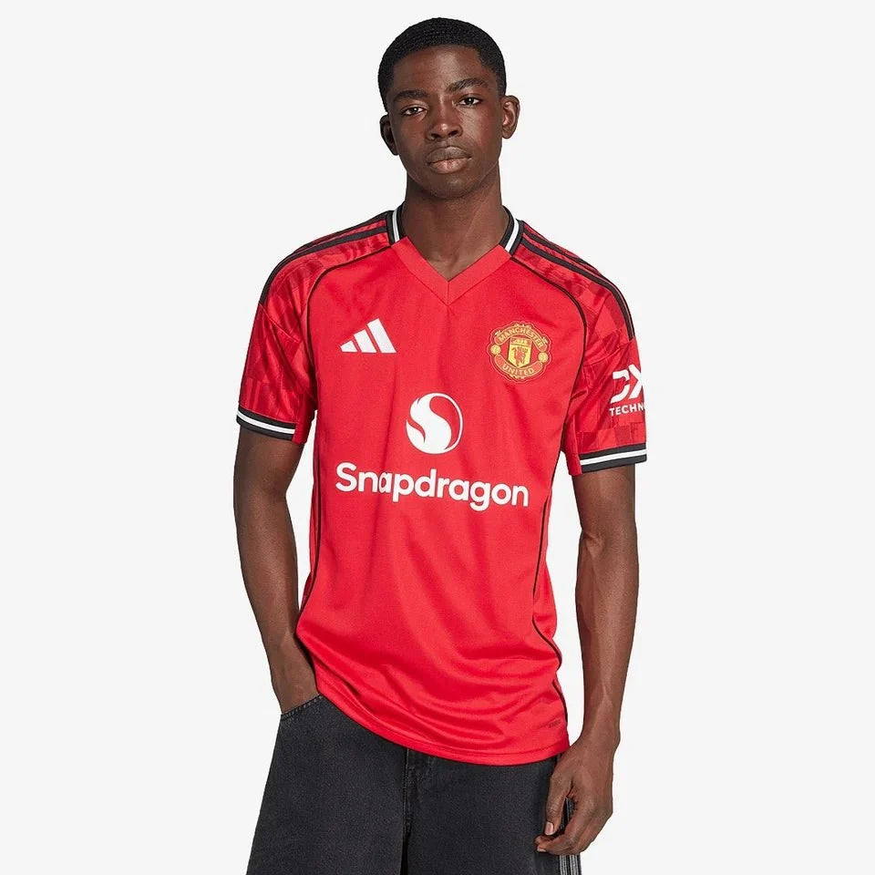 Camisa Manchester United I 2025/26 Adidas Torcedor
