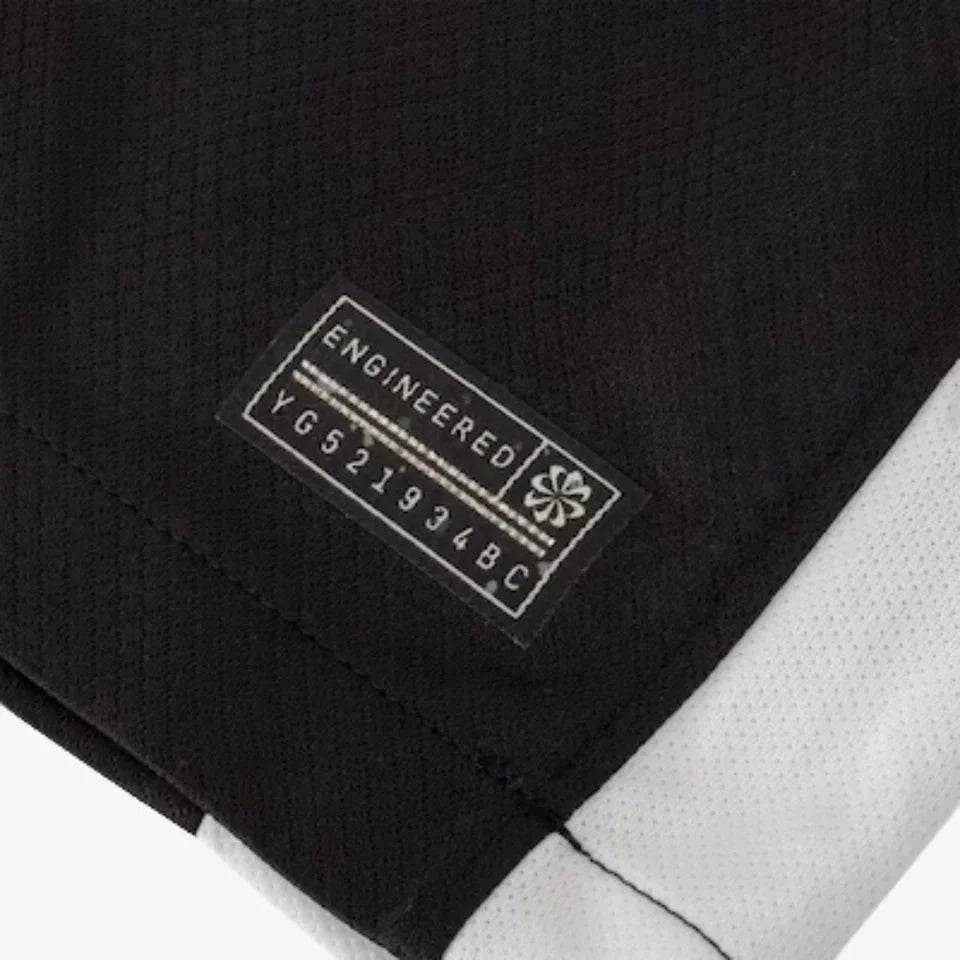 Camisa Nike Corinthians  II 2025  Torcedor - Preta e Branca - Masculina