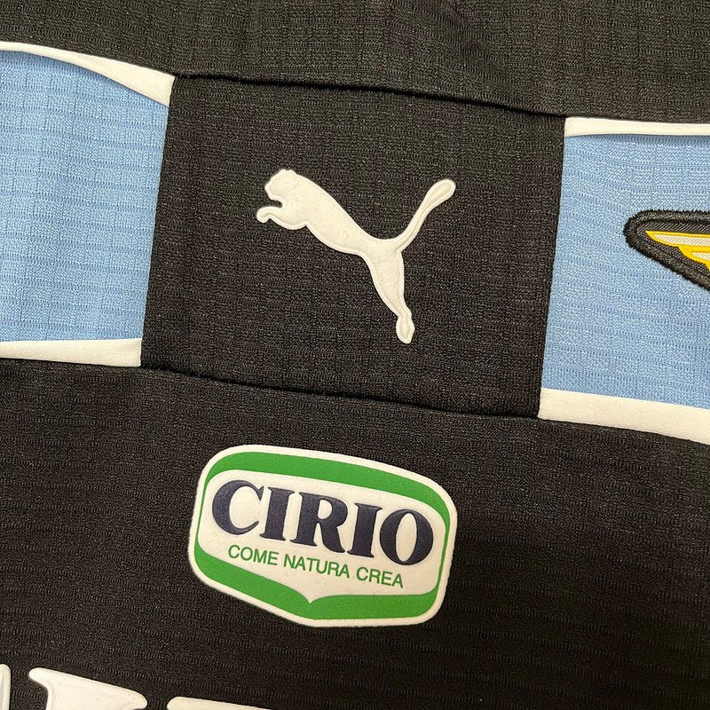 Camisa Retro Lazio Puma Away 1998 Preto