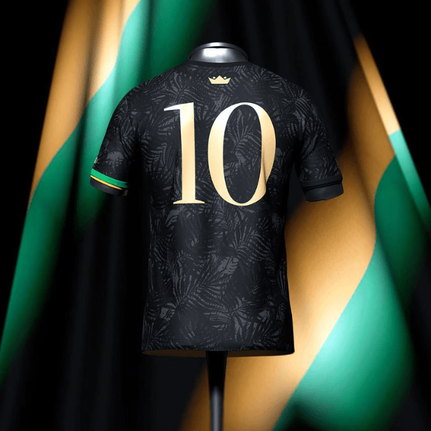 Camisa The Prince Neymar JR 10 24/25 s/n° Torcedor Masculino - Preta