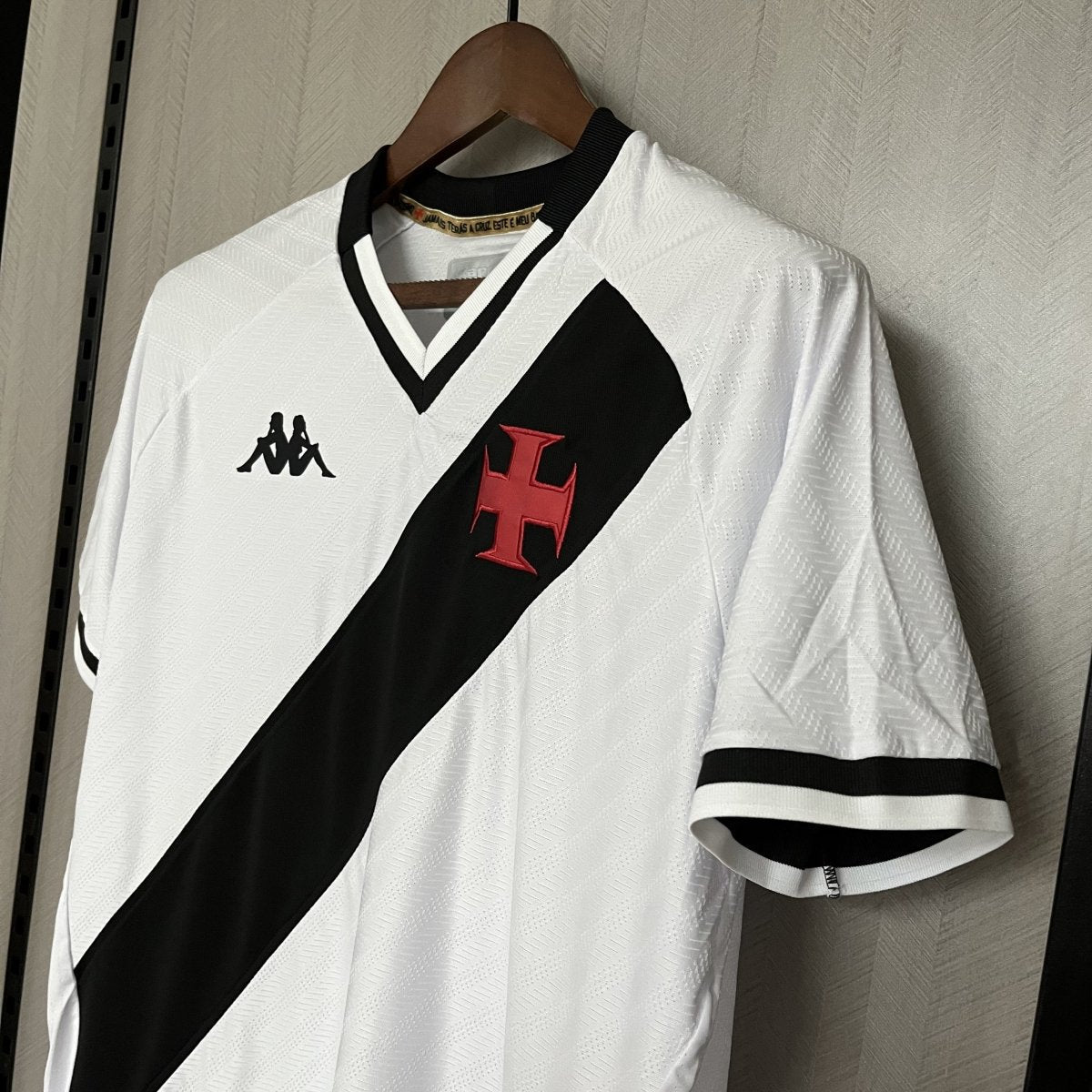 Camisa Vasco I 2025  Kappa Masculina - Branca