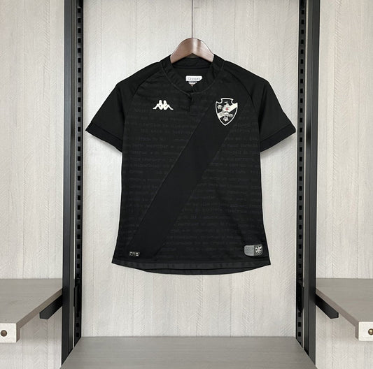 Camisa Vasco III 24/25 Kombat Kappa - Preto - (Feminina)