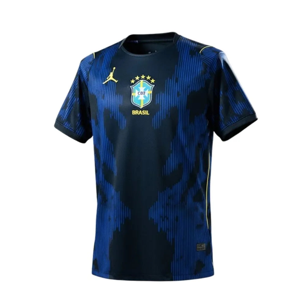 [PRONTA ENTREGA] Camisa Brasil Away 2026 Azul e Preta - Torcedor
