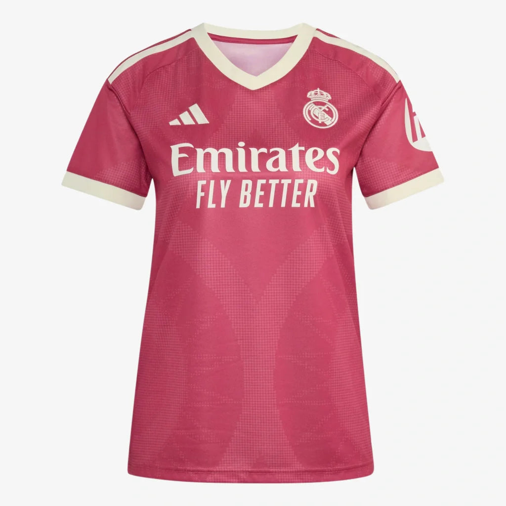 Camisa Real Madrid III 2026/27 Adidas Torcedora Feminina