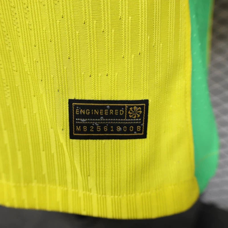 Camisa da Seleção do Brasil I 2025/26 Masculina Amarela  Jogador