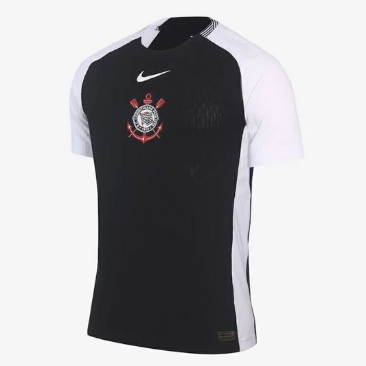 [PRONTA ENTREGA]  Camisa Nike Corinthians II 2025 - Preta e Branca - Masculina torcedor