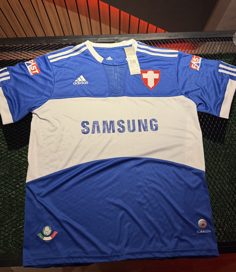 [PRONTA ENTREGA] Camisa Palmeiras 2009 - Masculino Retrô - Azul