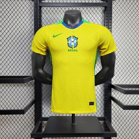 [PRONTA ENTREGA]  Camisa Brasil I 25/26 - Amarela - Nike - Masculino Jogador