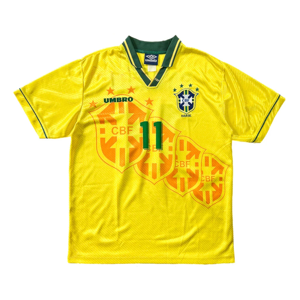 [PRONTA ENTREGA] Camisa Seleção Brasil Oficial 1 Retrô Copa De 1994 Masculino