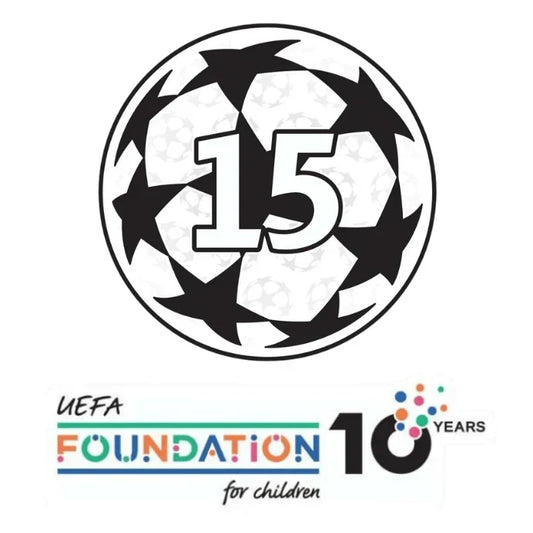 Kit 2 Patches Champions League 15 Troféus
