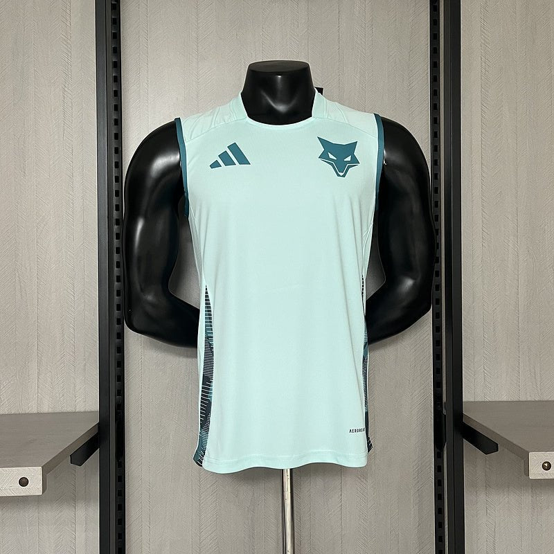 Regata Cruzeiro 25/26 Treino Adidas Masculina - Azul Turquesa